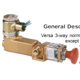 Versa solenoid valve 3-Way NC Solenoid Operated/Spring Return Lockout Valves